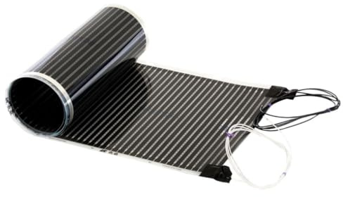 QuietWarmth Float QWARM3X10F120 Radiant Floor Heating Mat for below Laminate, Wood, Luxury Vinyl Floating Flooring- Cuttable Mat Size 3'x10' 120 Volt (Covers 30sf)