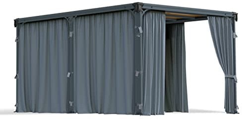 Canopia by Palram Vorhangset für Gartenpavillon Milano 4300 und Martinique 5000