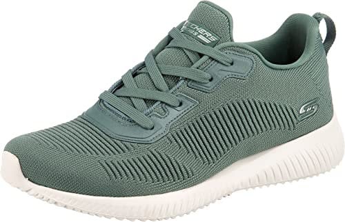 Skechers Damen BOBS Squad Tough Talk Sneaker, Sage, 39 EU