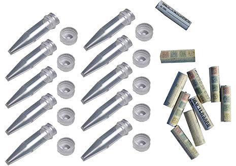 geo-versand Geocaching 10 x Nano+ 10 Logs Set Paket Mini Geocache D5 Versteck Globuli Behält