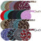 RL24 Führstrick mit Panikhaken BASICLINE HKM by Reiterladen24 dunkelblau/weiß/Brombeere 180cm