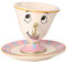 Disney Beauty and the Beast Chip 3D Ceramic Trinket Tray Jewelry Dish Ring Holder, Officially Licensed