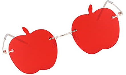 1stk Lustige Sonnenbrille Kostüm Brille Sonnenbrillen Passen Über Brillen Obst-sonnenbrille Stylische Brillen Blöde Sonnenbrille Frauen Damen Legierung Gläser Süßigkeitentasche