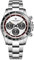 Pagani Design Herrenuhr Saphirglas Chronograph Edelstahl Wasserdicht Leuchtende Uhr Japanisches Uhrwerk Herren Quarzuhr Uhr für Männer(Weiß)