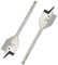 SagaSave 24MM High Speed Carbon Steel Paddle Flat Bit,Woodworking Spade Drill Bit for Wood,Soft & Hardwood,Gypsum Board,Clinker,Foam Box-1PCS Silver