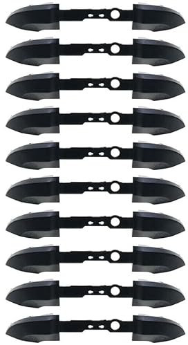 10 Sets RB LB Stoßstangen-Knopf Ersatz für Xbox Series S X Controller Trigger Button Mod Kit Mittelstange Halter Reparaturteile (Schwarz 2)