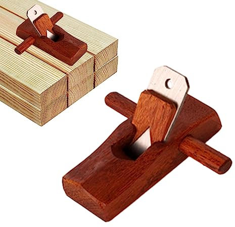 Pialla per utensili da falegname - Comodo pialla manuale multifunzionale in mogano,Pialla per legno Falegname Forniture Accessori fai da te per tagliare falegnami Lavorazione del legno Atfoton