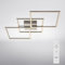 IMPTS LED Deckenlampe dimmbar LED Deckenleuchte mit Fernbedienung LED Lamp Deckenstrahler 34 Watt 1500 Lumen Warmweiß für Wohnzimmerlampe, Schlafzimmerlampe, Küchenlampe