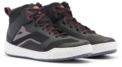 DAINESE Suburb Air Shoes Wmn, Scarpe Moto Estive Donna, Black/Apple Butter, 36 EU