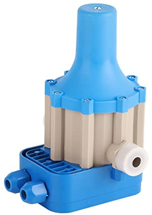 Wakects Automatic Water Pressure Controller, Circulator Pump, Blue Metal, 1.1KW, 10 Bar, 1'' Pipe Size, 120V DC, Water Pressure Booster Pump with Dry Running