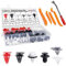 FOUNDCOOL 125 Stk. Radzierblenden Radlauf-Clips Befestigungsclips Spritzschutz Innenverkleidung Türverkleidung Clips Kunststoff Halter Zierleisten Ersatz für Mini Cooper R50 R52 R53 R56