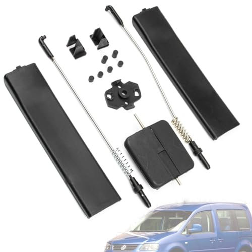 Twowinds - Kit Vitre Latérale Coulissante Compatible avec VW Caddy 3 (2003-2014) - 2K0847790-2K0847789 - Poignée Fenêtre Coulissante