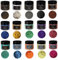 Epoxidharz Farbe Metallic (15x20g-MultiColor) Set, AArtsZ Mica Powder Pulver, Epoxy Resin Farbe, Pigment, Farbpigmente, Pigmentpulver Farben für Kosmetisches Qualität, Niveau Lipgloss