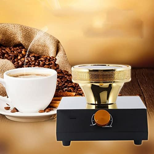 SAWEEZ Halogen-Siphon-Brenner-Heizung, Siphon-Kaffeebrenner, LCD-Digitalanzeige, Halogenstrahl-Kaffee-Heizofen, Drehschalter, einstellbare Hitze, Temperaturregelung und Energieeinsparung