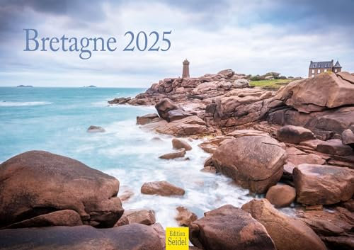 Edition Seidel Premium Kalender Bretagne 2025 Format DIN A3 Wandkalender Europa Frankreich France Brest Carnac Le Mont-Saint-Michel