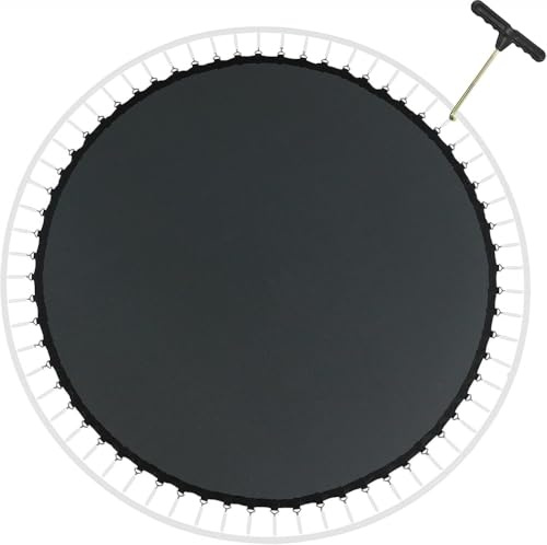 GXQFF Estera De Trampolín para 244 305 366cm Trampolín Tela Elástica Estera De Salto De Repuesto recambios Cama elástica Resistente Al Agua, Resistente A Los Rayos UV-244cm 42 Anneaux
