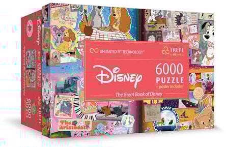 UFT Puzzle 6000 - The Great Book of Disney