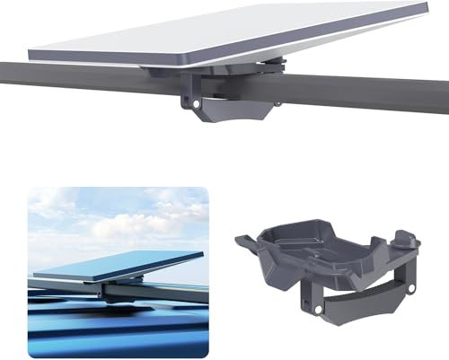 Supporto per Parabola Starlink Mini, Supporto Auto in Lega di Alluminio per Starlink Mini, Kit di Montaggio Antifurto Starlink Mini per Starlink Mini Dishy – Per Camper, Yacht e Installazione su Tetto