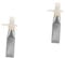 HOLIDYOYO 2pcs Sealer Accessories Semi-automatic Accessories Heavy-duty Storage Rack Vacuum Accessories Man Hat Adjustable Garbage Bag Vacuum Cleaner Accessories Kit Stainless Steel Silver