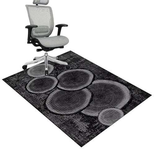 Tappeto Sedia Ufficio Protettore del Pavimento, Tappeto Sedia Gaming, Tappeto Salvapavimento, Tappeto per Sedia con Ruote, Tappetino Pavimenti per Parquet e Pavimenti Duri/Piastrelle 60 x 120 cm
