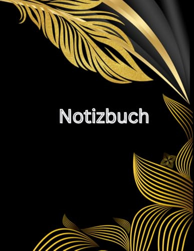 Notizbuch: Notizbuch kartiert, schwarz/weiß mit Blumen Motiven auf den Innenseiten. 99 Seiten zum Ausfüllen.
