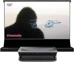 AWOL VISION Videoprojecteur 4k UHD Videoprojecteur Courte Focale (LTV-3000+ALR-F210C)
