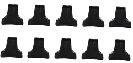 Zani Puff Set di fermi in silicone per moschettoni (10 pezzi) per fettuccia da 20 mm, tappo per arrampicata