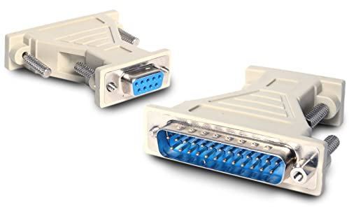 StarTech.com Cavo Adattatore Seriale DB9 a DB25, F/M