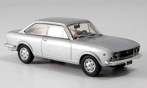 Fiat 124 Sport Coupe, silber, Modellauto, Fertigmodell, MCW-SC20 1:43