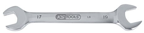 KS Tools 964.2215 EDELSTAHL Doppel-Maulschlüssel, 30x32mm, abgewinkelt