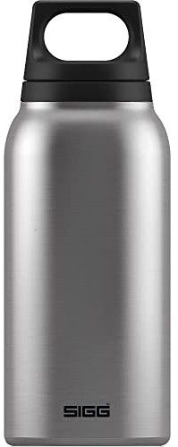 SIGG - Isolierte Trinkflasche - Thermosflasche Hot & Cold - Auslaufsicher - BPA-frei - 18/8-Edelstahl - Camping & Outdoor - Brushed - 0,3L