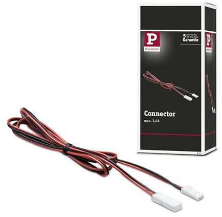 Paulmann 233 Kabelverlängerung für Konstantstrom-Steckverbindung (JST-Stecker) Verbindung Gesamtlänge 1 m geeignet für bis zu 1400 mA Konstantstrom