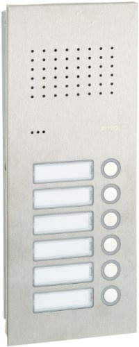 Ritto RGE1810625 Acero Pur Edelstahl-Türstation 6WE