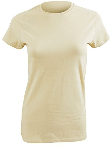 Gildan Ladies Soft Style Short Sleeve T-Shirt (S) (Sand)