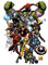 Marvel Now ReEvolution Poster von Quesada, 61 x 91 cm
