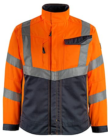 Mascot Warnschutzjacke Oxford 15509 orange/Schwarzblau XL
