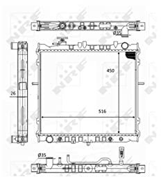 NRF 59049 Kühlmittel des Motor