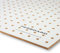 Pegboard 4 St. Werkzeugwand aus Holz (MDF) 120 x 60 x 0,5 cm - Lochung Ø7 mm Lochabstand 25,4 mm - weiß lackiert - Made in Germany