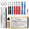 subtel, Battery for mp3 Player compatible with Apple iPod Touch 4 Gen. - A1367, 616-0551 (3.7V, 930mAh) + Tool set