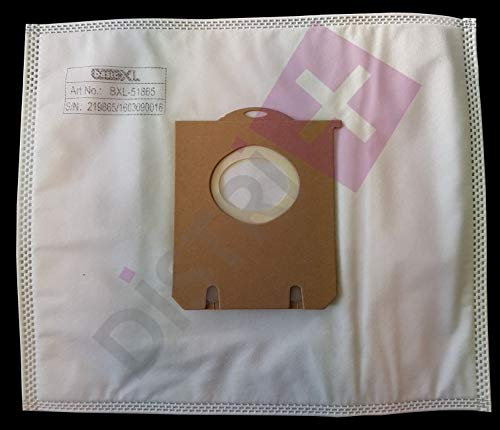 Sac aspirateur microfibre compatible avec philips s-bag lot de 5sacs
