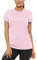 TACVASEN Damen Basis T-Shirt UPF 50+ Rash Guard Schwimmshirt Sonnenschutz Kurzarm Fitness Yoga Top (L, Rosa)