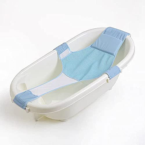 Badewannenmatte Baby Badewannenkissen Faltbar Babywannensitz Neugeborene Babywannennetz rutschfest Badewanneneinlage Ergonomisch Badewanneneinsatz Verstellbar Antirutschmatte Badewanne Duschmatte