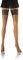 Sesto Senso Medias Rejilla Autoadhesivas Encaje Lencería Sexy Mujer 3/4 M/L Fumo Grafito