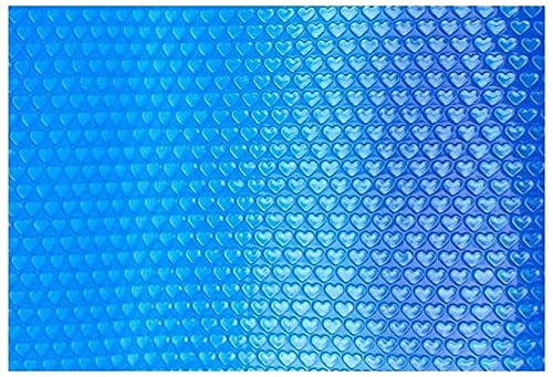 Swimming Pool Cover, 300x200cm UV Protection Bubble Heat Insulation Film Rectangle Pool Cover, Foldable Swimming Pool Heater for Family Swimming Pool and Above Ground Inground Swimming Pool