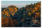 FISH DRAGATE Leinwand-Poster, Wandkunstdruck Fall in Saxon Switzerland, für Wohnzimmer, Schlafzimmer, Büro, Heimdekoration, rahmenlos, 30 x 45 cm