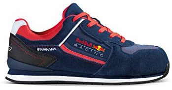 Sparco Gymkhana, Scarpe Antinfortunistiche Unisex-Adulto, Blu e Rosso, 38 EU