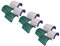 vhbw 6-teiliges Filter-Set Ersatz für Dyson 968708-04, 968707-04, 968707-05 für Luftreiniger - HEPA-Filter, Aktivkohlefilter