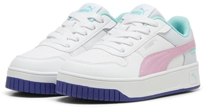 PUMA Carina Street Ps Sneaker, Weiß Mauved Out Mint, 30 EU