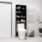 ZEYUAN Mobile per Lavatrice Nero 64x24x190 cm,Casa e Giardino,Accessori elettrodomestici,Accessori lavatrici e asciugatrici,Accessori per lavatrici e asciugatrici(SPU:808405)