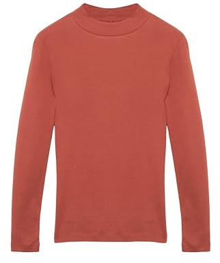s.Oliver Weiches Longsleeve mit Stehkragen